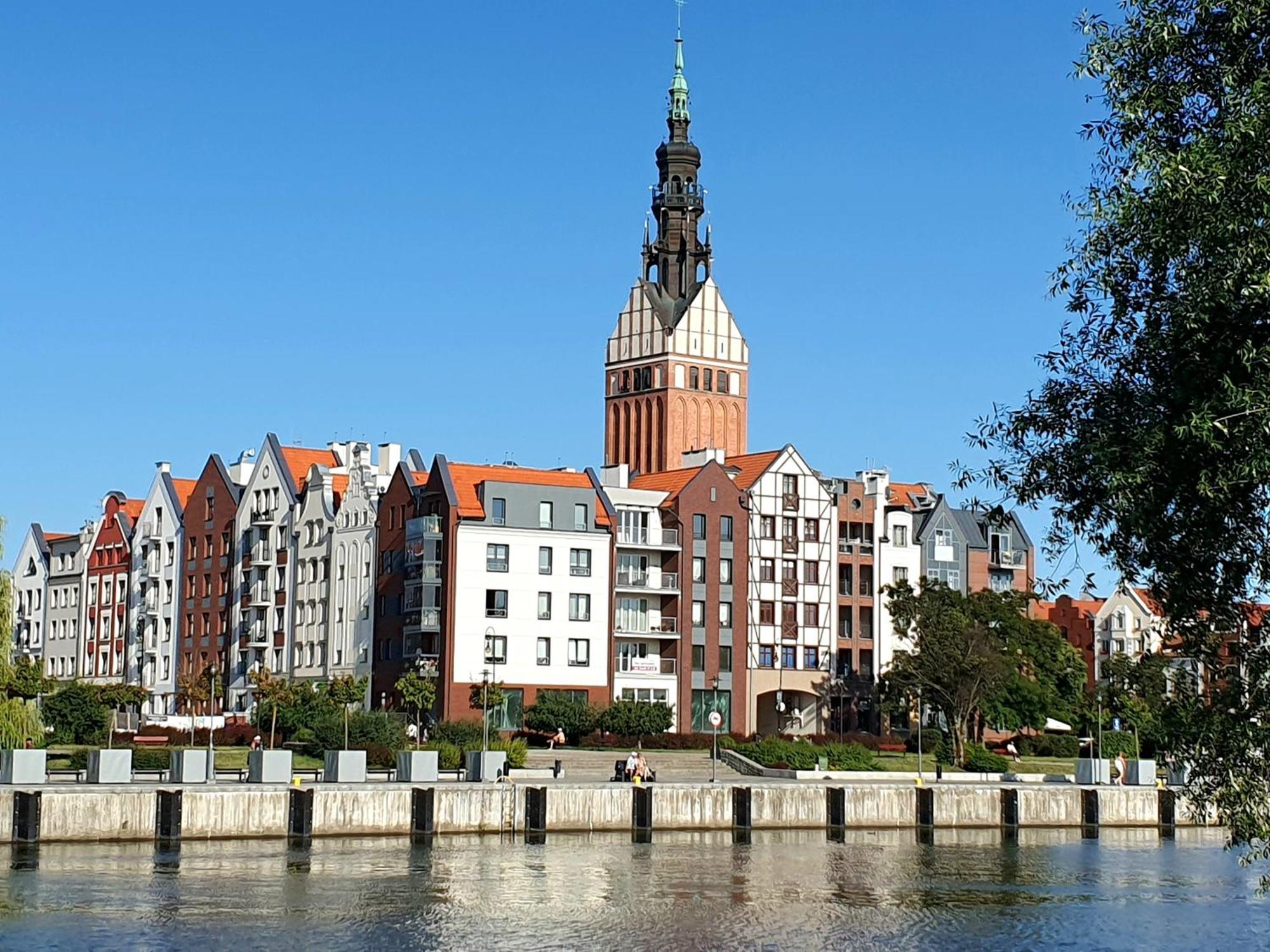 Apartament Amber Dwie Sypialnie Stare Miasto Elblag Exteriör bild